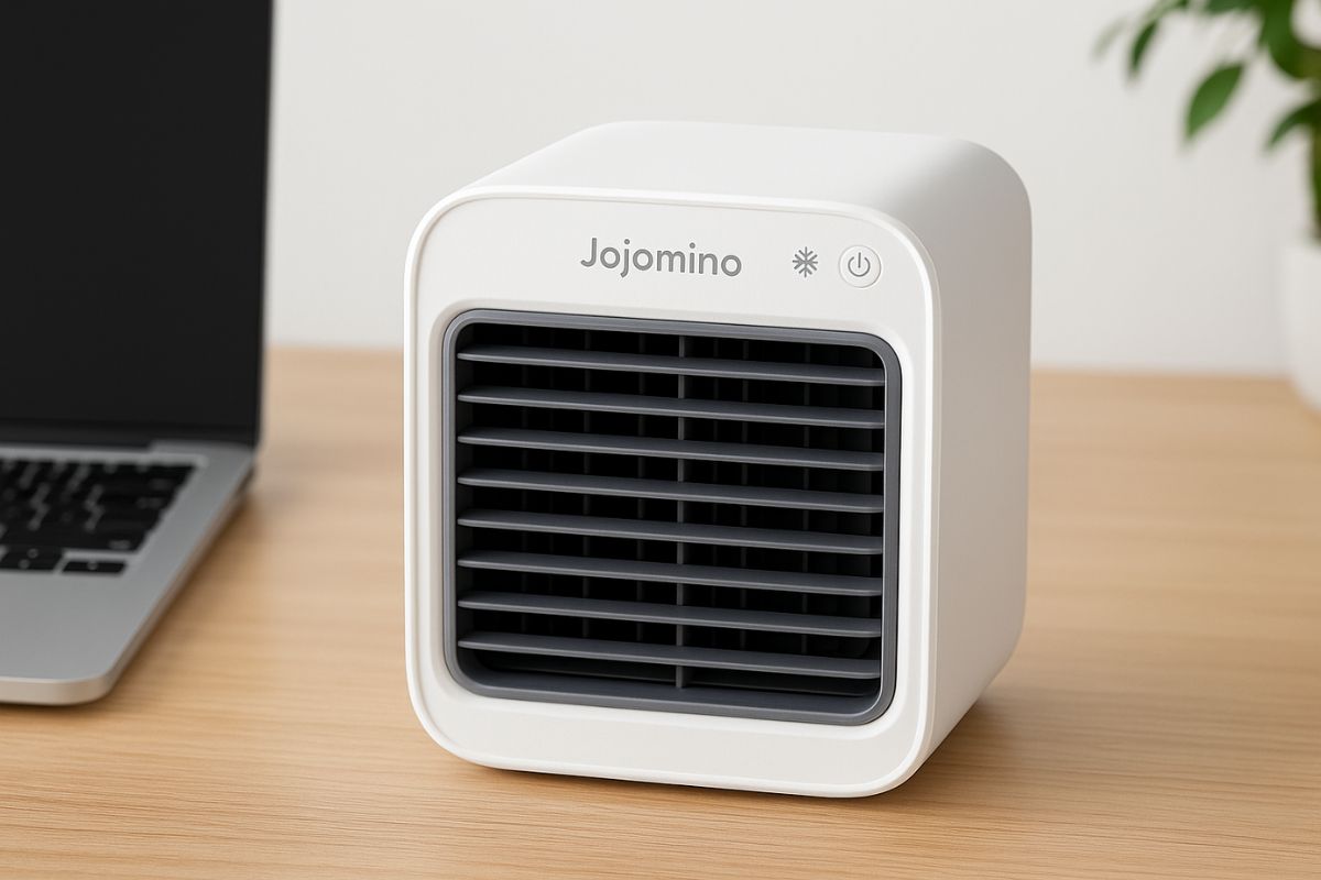 Jojomino Desktop AC Fan Review: Cooling with LED Lighting